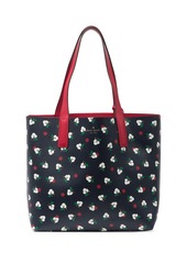 Kate Spade leather mya breezy ditsy reversible floral tote