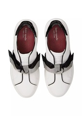 Kate Spade Lexi Bow-Detailed Leather Sneakers