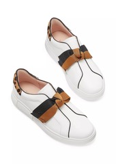 Kate Spade Lexi Leather Low-Top Sneakers