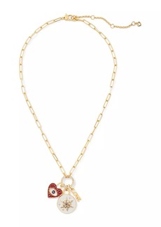 Kate Spade Like Magic Goldtone, Cubic Zirconia & Mother-Of-Pearl Necklace