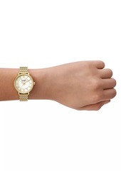 Kate Spade Lily Avenue Goldtone Three-Hand Watch