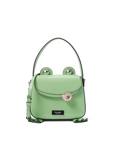Kate Spade Lily Patent Leather 3D Frog Hobo
