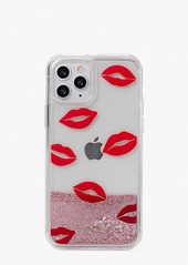 Kate Spade Lips Liquid Glitter Iphone 12/12 Pro Case