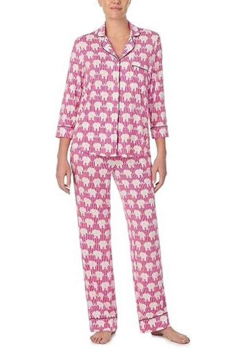 Kate Spade Long 3/4 Sleeve PJ Set