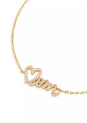 Kate Spade Love You, Mom Gold-Plated & Cubic Zirconia Bracelet