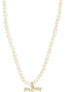 Kate Spade Love You, Mom Pearl Strand Pendant Necklace