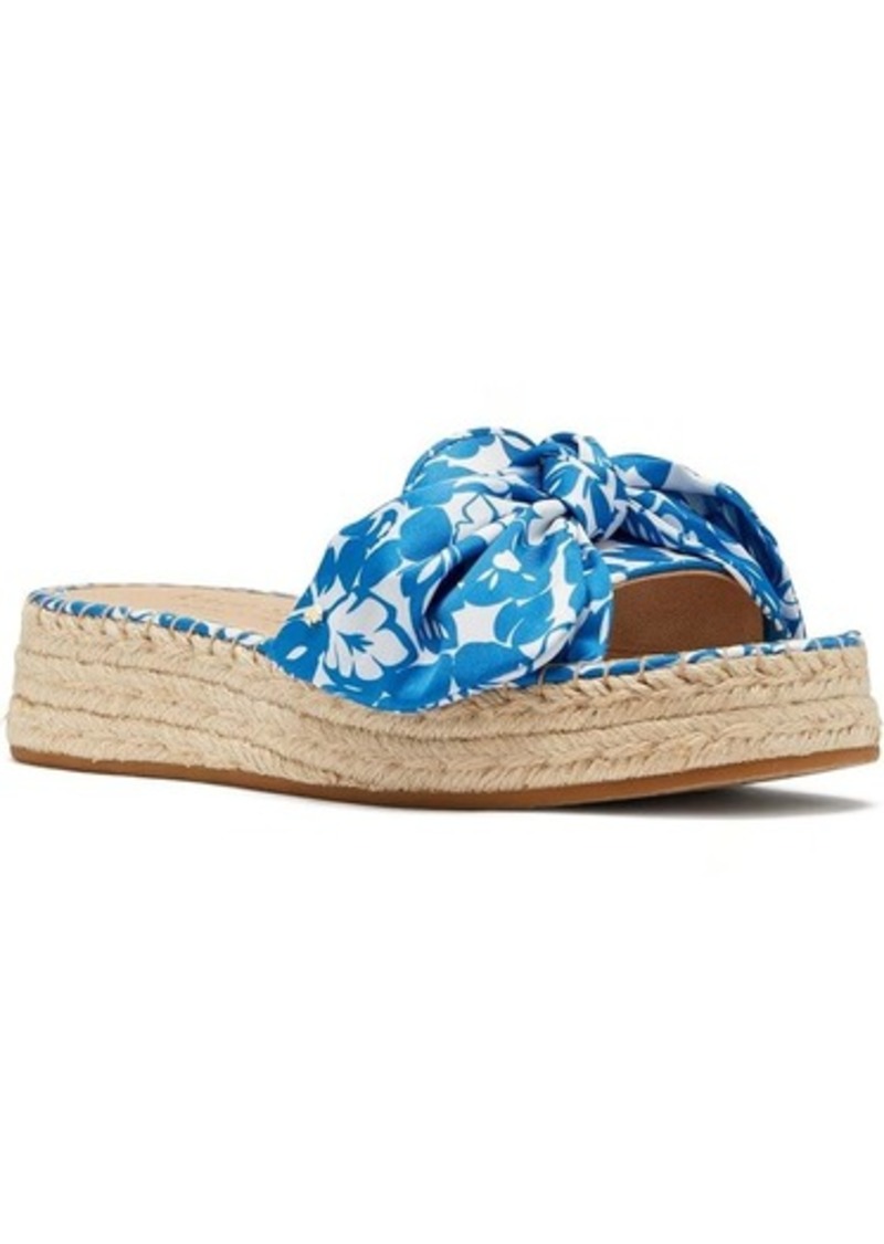 Kate Spade Lucie Tropical Foliage Espadrille