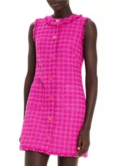 Kate Spade Mainline Cadillac Tweed Sleeveless Minidress