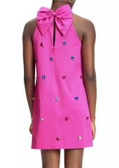 Kate Spade Mainline Mia Embellished Sleeveless Minidress