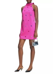 Kate Spade Mainline Mia Embellished Sleeveless Minidress