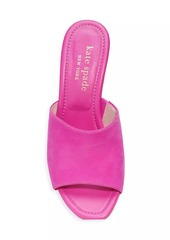 Kate Spade Malibu Winter Suede Mule Sandals