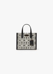 Kate Spade Manhattan Spade Flower Monogram Tweed Small Tote