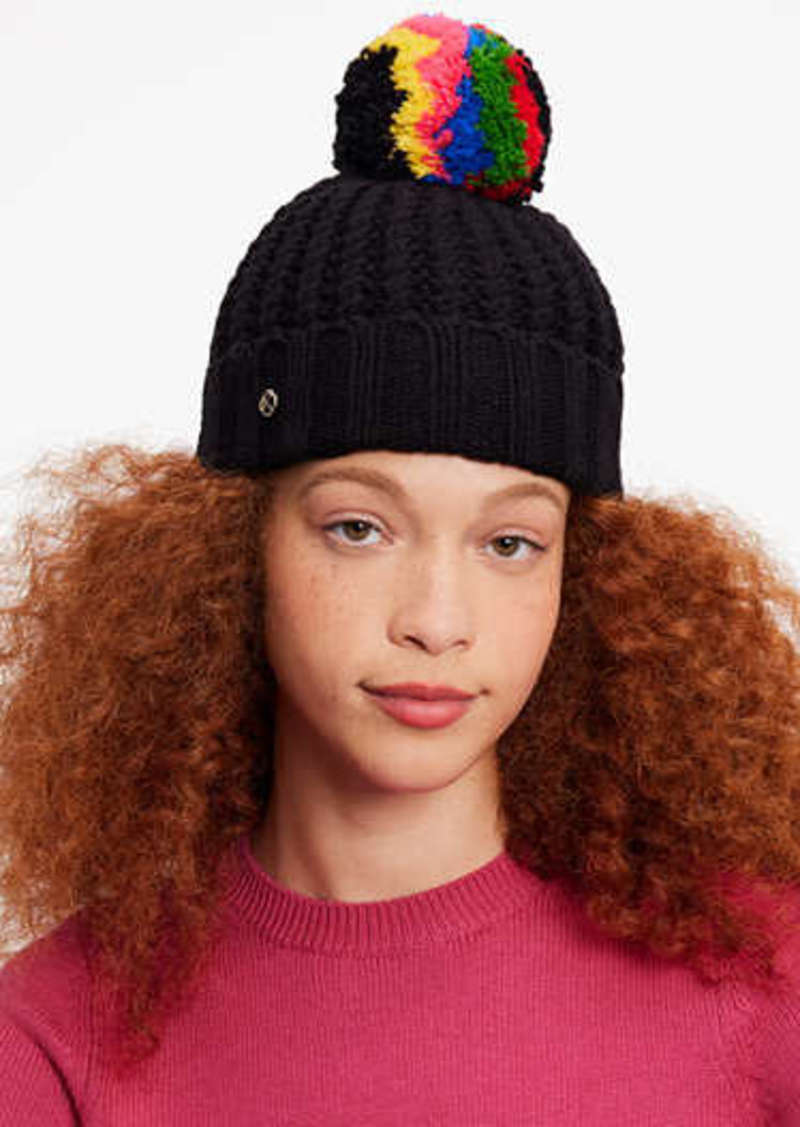 Kate Spade Marble Cable Knit Beanie