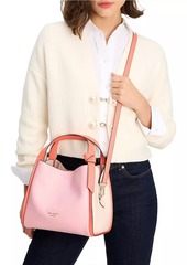 Kate Spade Medium Knot Leather Crossbody Tote