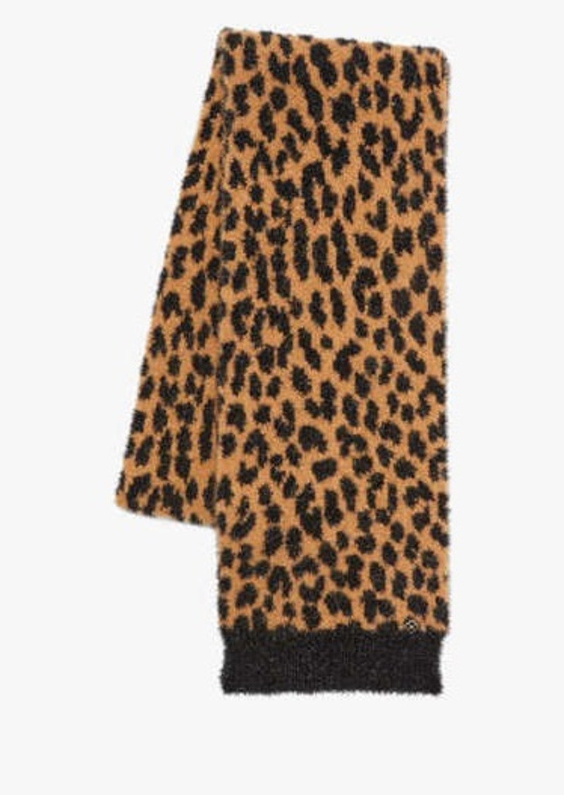 Kate Spade Modern Leopard Knit Scarf