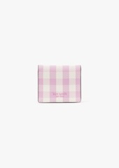 Kate Spade Morgan Gingham Field Small Bifold Wallet