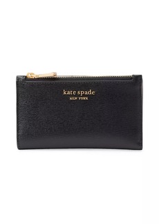 Kate Spade Morgan Saffiano Leather Small Slim Bi-Fold Wallet