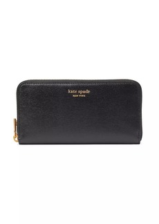 Kate Spade Morgan Saffiano Leather Zip-Around Continental Wallet