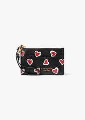 Kate Spade Morgan Stencil Hearts Card Case Wristlet