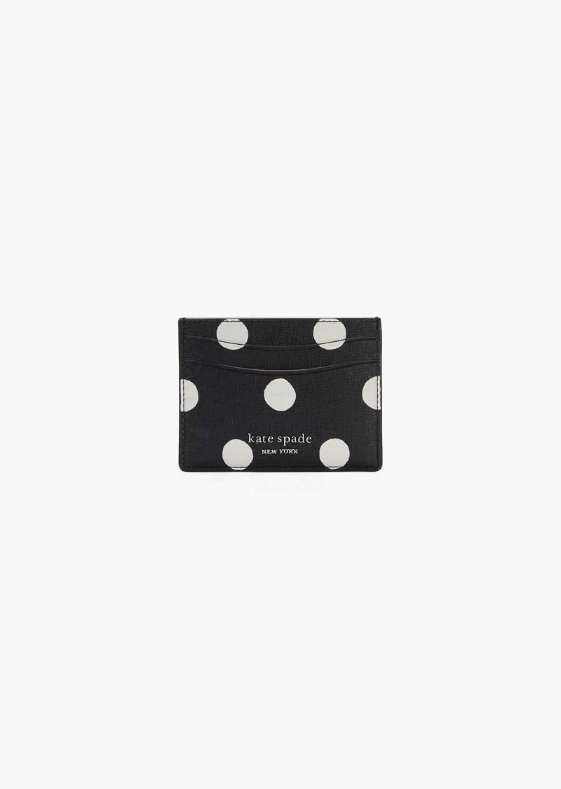 Kate Spade Morgan Sunshine Dot Card Holder