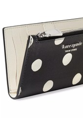 Kate Spade Morgan Sunshine Dot Leather Bifold Wallet
