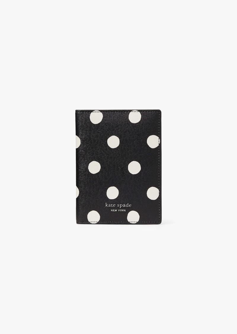 Kate Spade Morgan Sunshine Dot Passport Holder