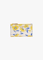 Kate Spade Morgan Sunshine Floral Small Slim Bifold Wallet