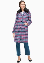Kate Spade Multi Tweed Coat