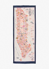 Kate Spade Nyc Map Oblong Scarf