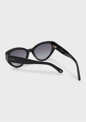 Kate Spade paisleigh acetate cat-eye sunglasses 