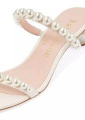 Kate Spade Palm Springs Pearl-Trimmed Pumps