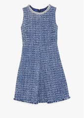 Kate Spade Pearl Collar Tweed Dress