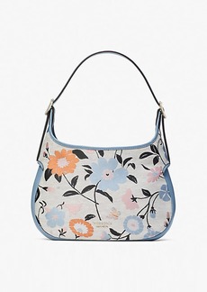 Kate Spade Penny Floral Jacquard Small Hobo Bag