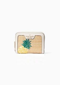 Kate Spade Pineapple Small Zip Card Case