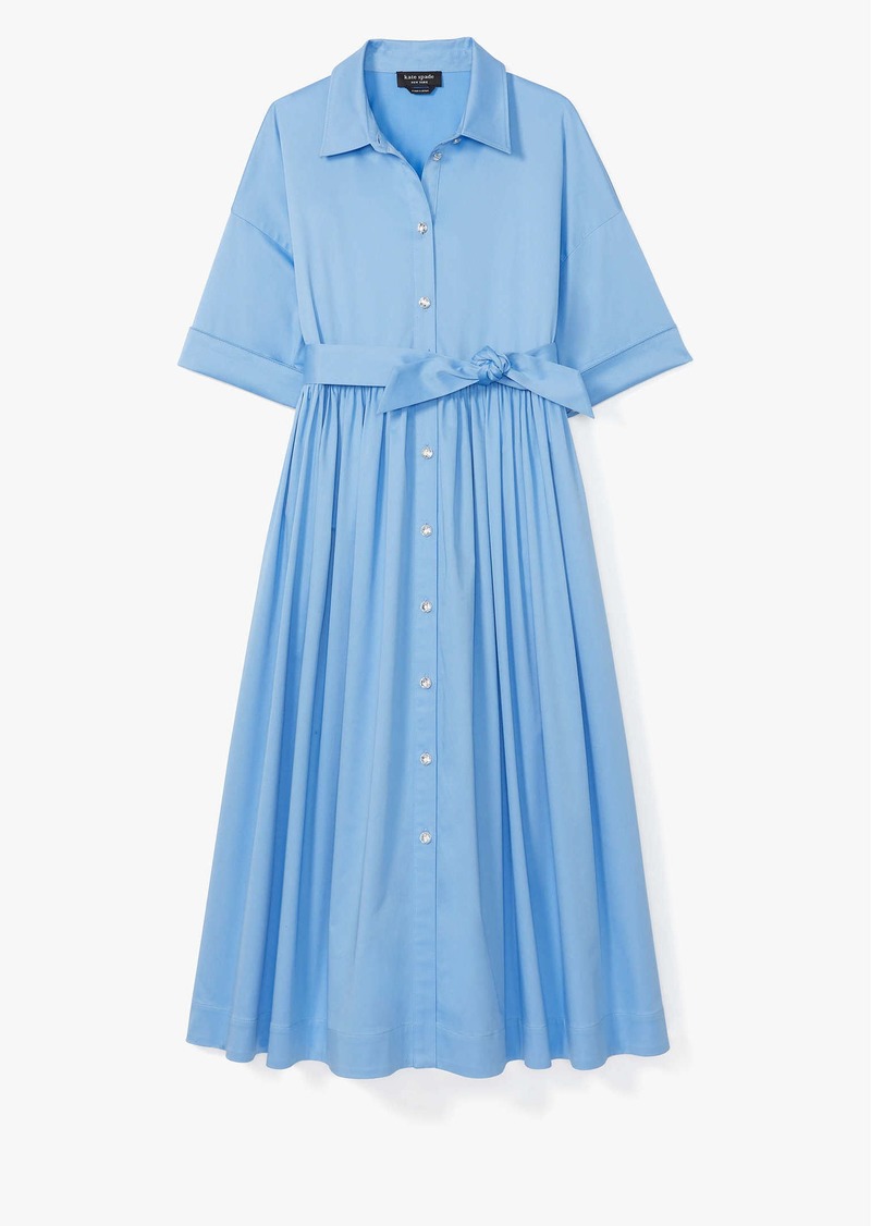 Kate Spade Poplin Midi Montauk Dress