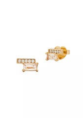 Kate Spade Precious Delight Gold-Plated & Crystal Stud Earrings