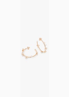 Kate Spade Precious Pansy Scatter Hoops