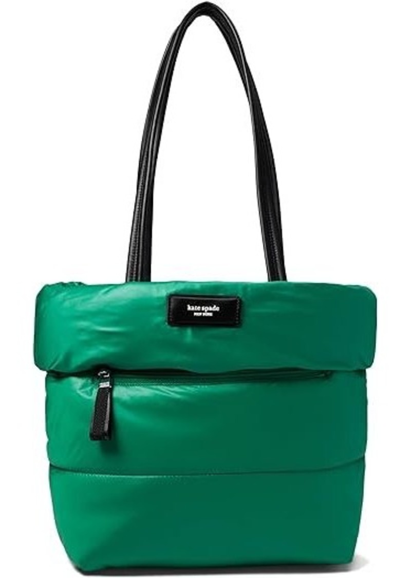 Kate Spade Puffed Puffy Fabric Small Tote