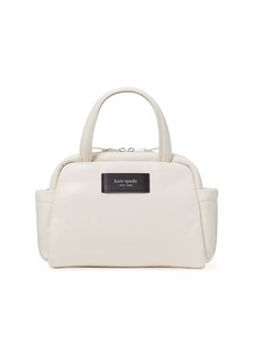 Kate Spade Puffed Smooth Leather Satchel
