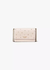 Kate Spade Purl Embellished Flap Chain Wallet