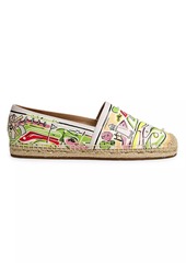 Kate Spade Putt Putt Pearl-Embellished Espadrilles