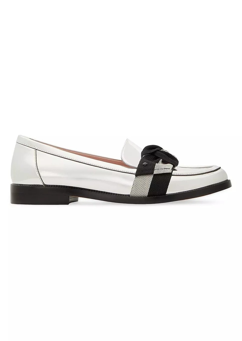 Kate Spade Racing Stripe Leandra Loafers