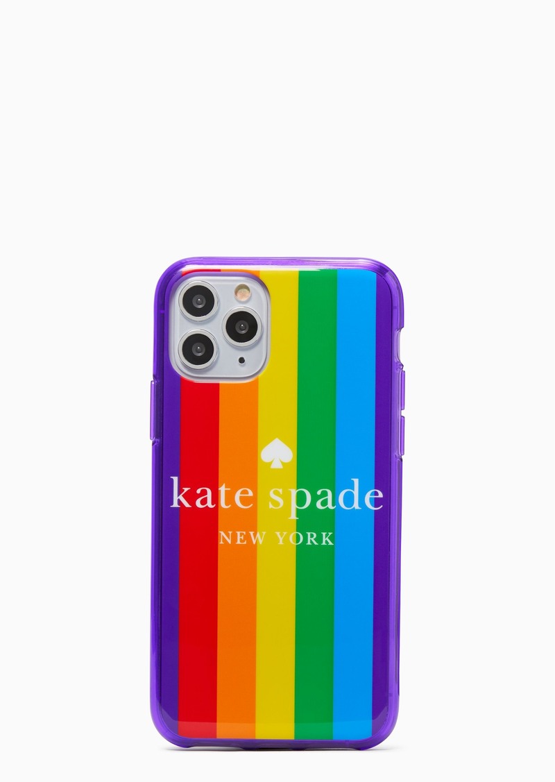 rainbow logo iphone 11 pro case