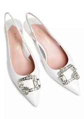 Kate Spade Renata Crystal-Embellished Slingbacks