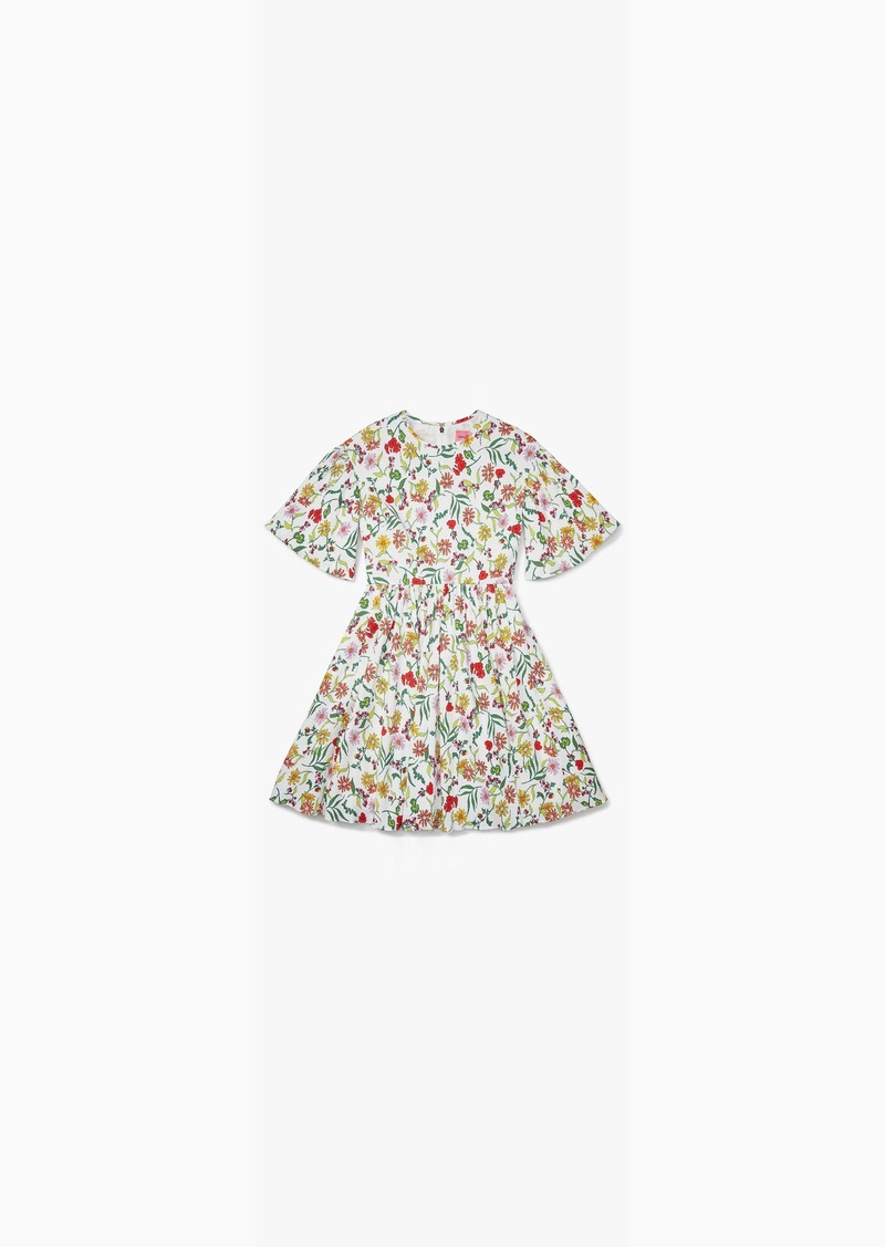 Rooftop Garden Floral Grace Dress