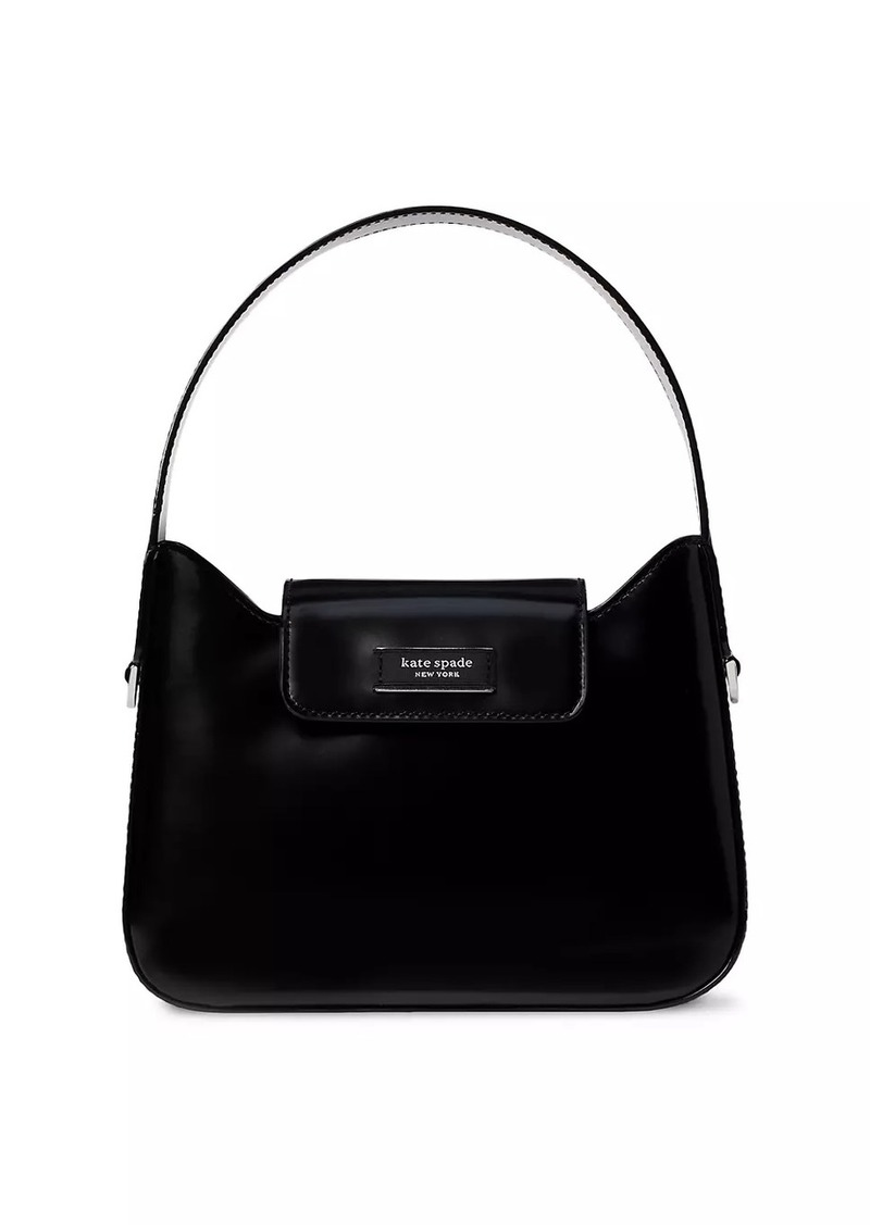 Kate Spade Sam Icon Spazzolatto Leather Mini Hobo Bag