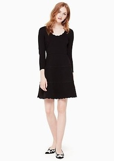 kate spade houndstooth ponte dress