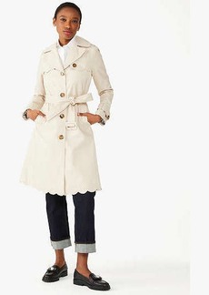 Kate Spade Scalloped Trench Coat