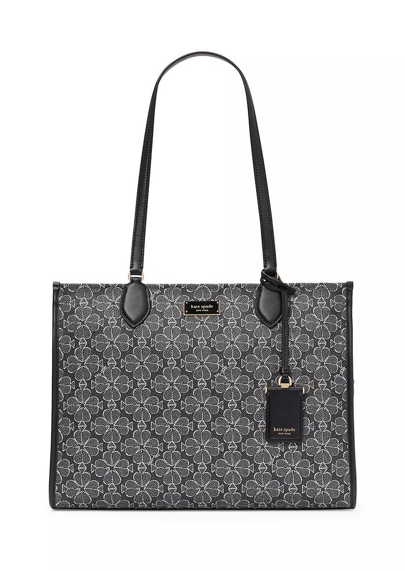 Kate Spade Spade Flower Coated Canvas Tote Bag