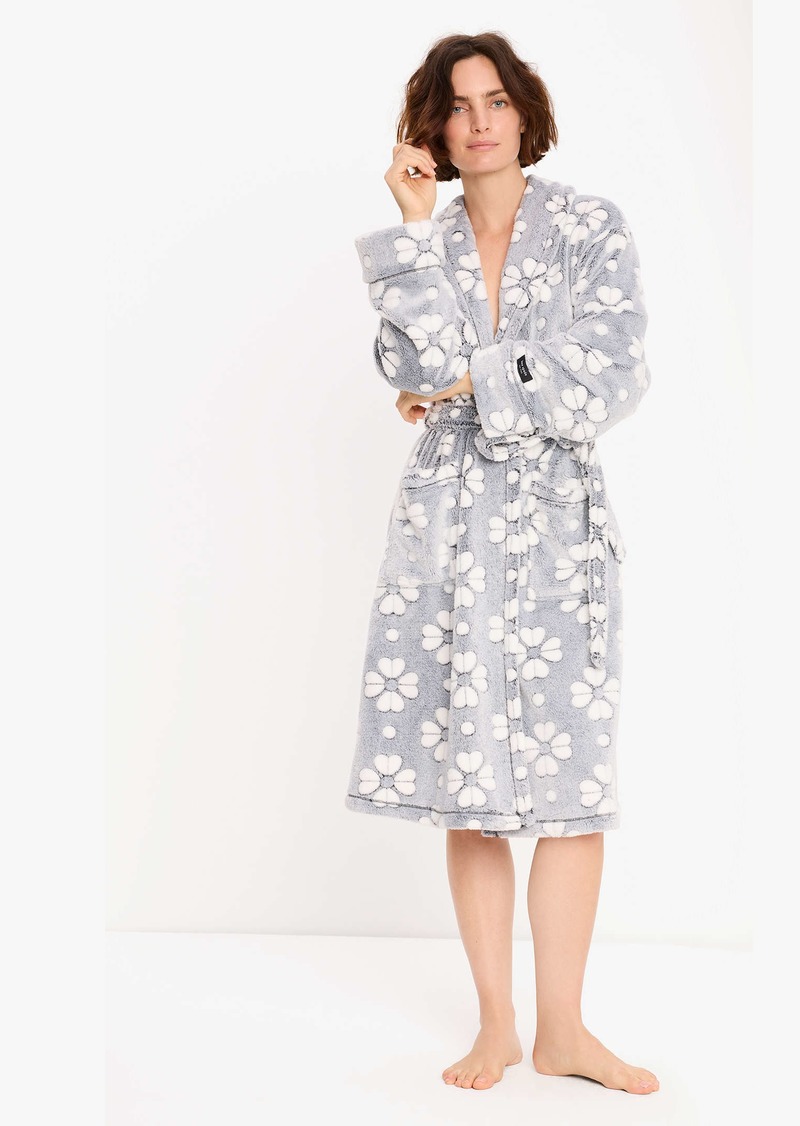 Kate Spade Spade Flower Plush Robe